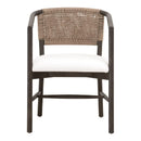 Modern European furniture - Jute Twine Back Accent Chair - www.oroa.com