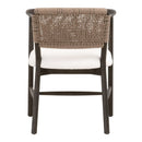 Modern European furniture - Jute Twine Back Accent Chair - www.oroa.com