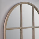 Gray Oak Arched Mirror | Living Essentials Grid