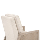 Beige Linen Recliner Chair | Living Essentials Leone