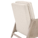 Beige Linen Recliner Chair | Living Essentials Leone