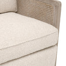 Beige Linen Recliner Chair | Living Essentials Leone