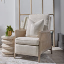 Beige Linen Recliner Chair | Living Essentials Leone