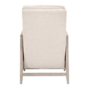 Beige Linen Recliner Chair | Living Essentials Leone