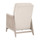 Beige Linen Recliner Chair | Living Essentials Leone