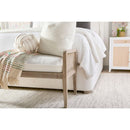 Cushioned Gray Oak Bench | Living Essentials Leone