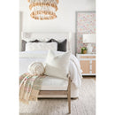 Cushioned Gray Oak Bench | Living Essentials Leone