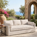 Taper-Armed Outdoor Sofa | Living Essentials Thea
