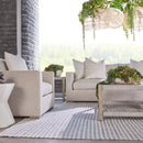 Beige Outdoor Lounge Chair | Living Essentials Newport