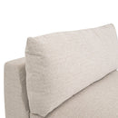 Beige Outdoor Modular Armless Chair | Living Essentials Newport