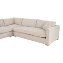 Beige Outdoor Modular Armless Chair | Living Essentials Newport
