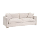 Beige Track-Armed Outdoor Sofa | Living Essentials Newport