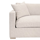 Beige Track-Armed Outdoor Sofa | Living Essentials Newport