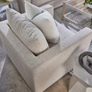 Beige Track-Armed Outdoor Sofa | Living Essentials Newport