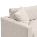 Beige Track-Armed Outdoor Sofa | Living Essentials Newport