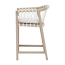 White Rope Outdoor Counter Stool | Living Essentials Pacific