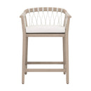 White Rope Outdoor Counter Stool | Living Essentials Pacific