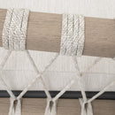 White Rope Outdoor Counter Stool | Living Essentials Pacific