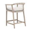 White Rope Outdoor Counter Stool | Living Essentials Pacific