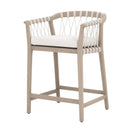 White Rope Outdoor Counter Stool | Living Essentials Pacific