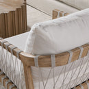 White Cushioned Club Chair | Living Essentials Pacific