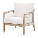 White Cushioned Club Chair | Living Essentials Pacific