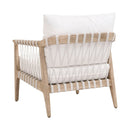 White Cushioned Club Chair | Living Essentials Pacific