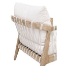White Cushioned Club Chair | Living Essentials Pacific