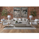 White Cushioned Club Chair | Living Essentials Pacific