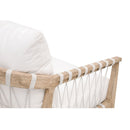 White Cushioned Club Chair | Living Essentials Pacific
