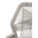 Woven Flat Rope Bar Stool | Living Essentials Loom