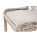 Woven Flat Rope Bar Stool | Living Essentials Loom