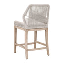 Woven Flat Rope Counter Stool | Living Essentials Loom