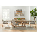 Woven Flat Rope Dining Chairs (2) | Living Essentials Loom