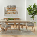 Woven Flat Rope Accent Armchairs (2) | Living Essentials Loom