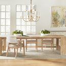 White Rattan Dining Armchair | Living Essentials Lucia
