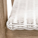 White Rattan Counter Stool | Living Essentials Lucia
