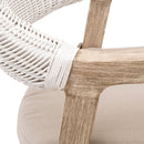 White Rattan Counter Stool | Living Essentials Lucia