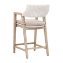 White Rattan Counter Stool | Living Essentials Lucia