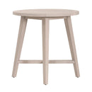 Outdoor Teak Round Counter Table | Living Essentials Carmel