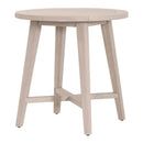 Outdoor Teak Round Counter Table | Living Essentials Carmel