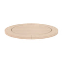 Round Teak Outdoor Dining Table | Living Essentials Boca