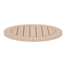 Round Teak Outdoor Dining Table | Living Essentials Boca