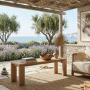 Teak Scandinavian Outdoor Bench | Living Essentials Sur