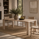 Teak Rectangular Outdoor Dining Table | Living Essentials Big Sur