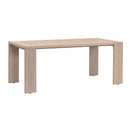 Teak Scandinavian Outdoor Dining Table | Living Essentials Sur