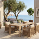 Teak Scandinavian Outdoor Dining Table | Living Essentials Sur