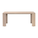 Teak Scandinavian Outdoor Dining Table | Living Essentials Sur