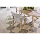 White Rope Indoor/Outdoor Dining Chairs (2) | Living Essentials Kitts