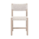 White Rope Indoor/Outdoor Dining Chairs (2) | Living Essentials Kitts